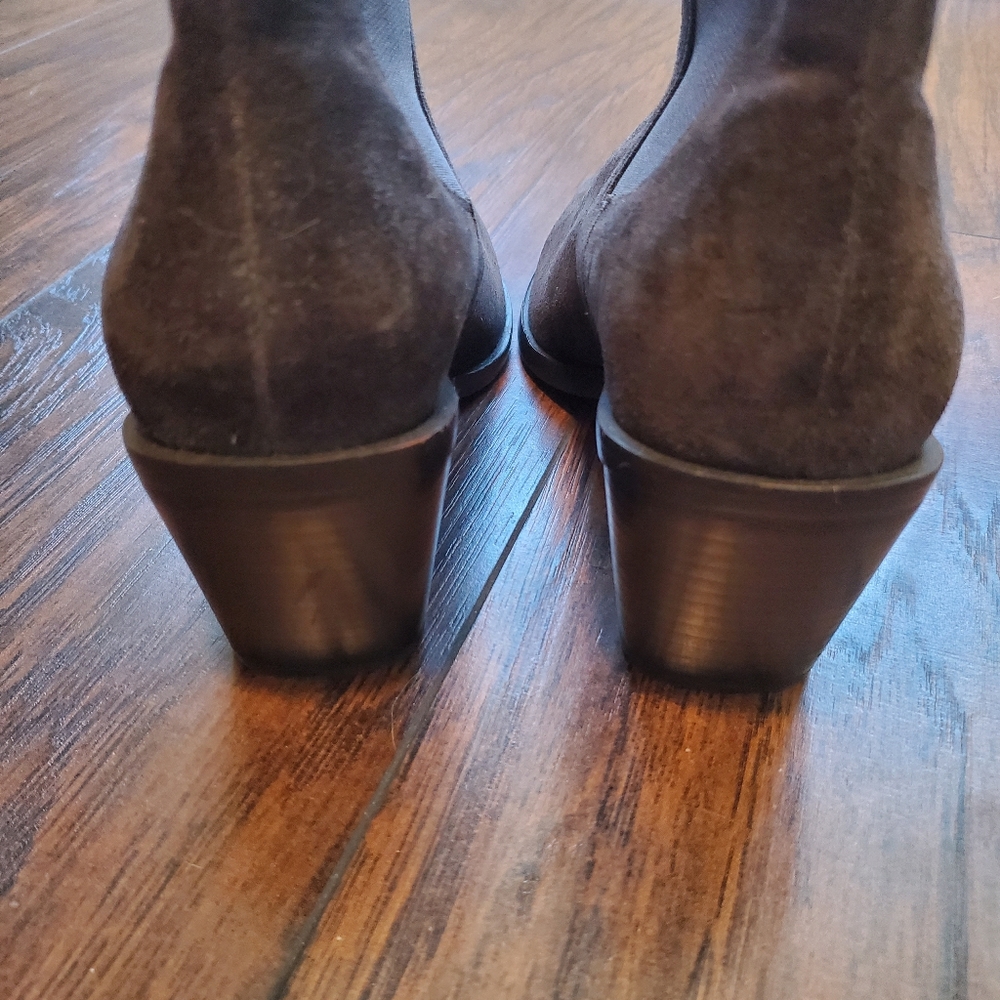 Rag & Bone Razor Chelsea Suede Booties - Picture 4 of 11